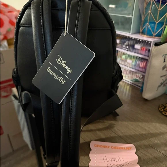 Loungefly Disney Villains Lace/Scalloped Backpack - Picture 3 of 3